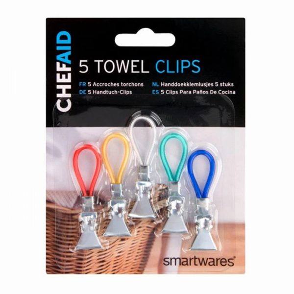 ChefAid Towel Clips x5