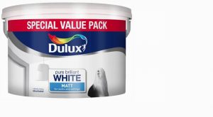 Dulux Matt Pure Brilliant White Special Value Pack 7L