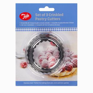 Tala Crinkled Pastry Cutters- Set of 3