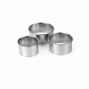 Tala Set of 3 Plain Pastry Cutters