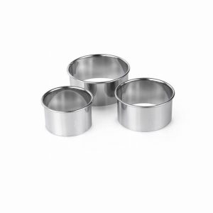 Tala Set of 3 Plain Pastry Cutters