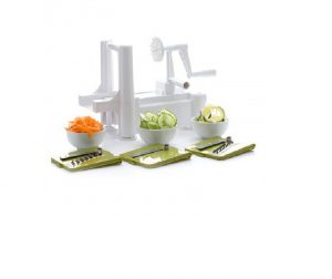 Dexam Spiralizer Spiral Slicer with 3 Vegetable Blades