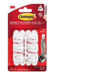 Command Mini Hooks x6