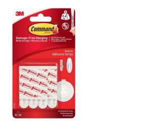 Command Medium Adhesive Mounting/Replacement Strips 10pk