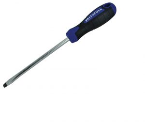 Soft Grip Screwdriver Flared Slotted Tip 6.5 x 125mm