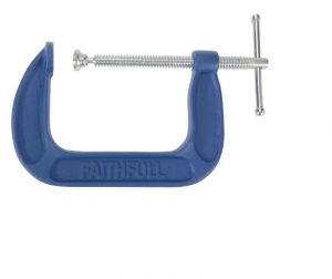 Faithfull Medium-Duty G-Clamp 100mm (4in)