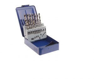 HSS Professional Drill Bit Set of 19 M2 1 – 10mm & Case