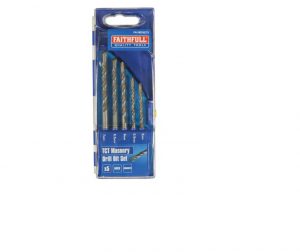 Standard Masonry Drill Set of 5 5-7mm