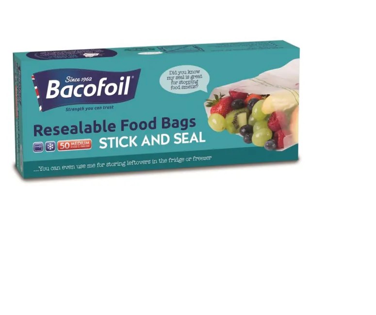 bacofoil stick and seal bags