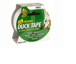 Original Duck Tape White 50mm x 25m