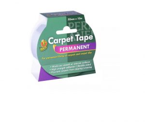 Duck Permanent Carpet Tape 50mm x 10m