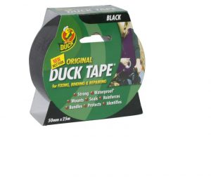 Original Duck Tape Black 50mm x 25m