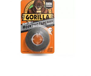 Gorilla Heavy Duty Mounting Tape Black