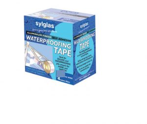 Sylglas Aluminium Finish Waterproofing Tape 50mm x 4m