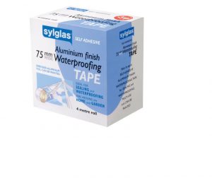 Sylglas Aluminium Tape 75mm/3in x 4m Roll