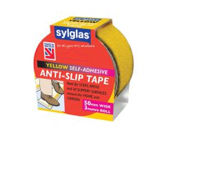 Sylglas Anti-Slip Tape Yellow 50mm x 3m