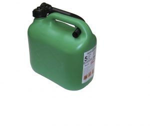 Handy Plastic Fuel Can Green 5L