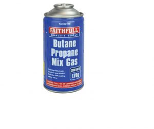 Faithfull Butane Propane Gas Cartridge 170g
