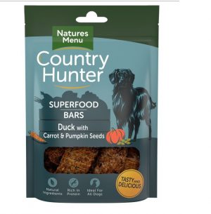 Natures Menu Country Hunter Superfood Bar Duck 100g