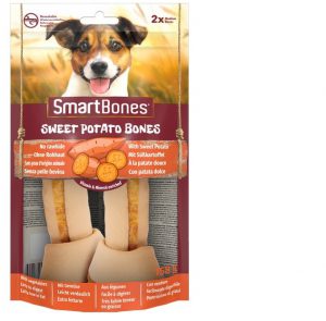 SmartBones Sweet Potato Medium Bones (2Pk)