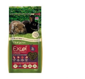 Burgess Excel Mature Rabbit Nuggets Cranberry Ginseng 2kg