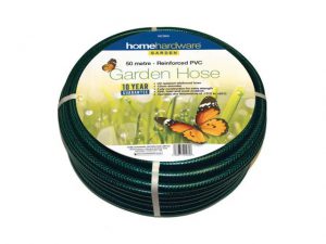 HomeGardener Reinforced Hose Green 50m