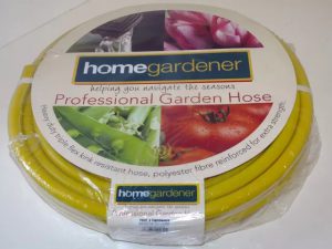 HomeGardener Reinforced Hose Yellow 15m