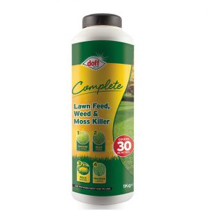 Doff 4 in 1 Lawn Feed, Weed & Mosskiller 1kg