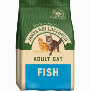 James Wellbeloved Adult Fish and Rice Dry Cat Food 1.5kg