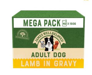 James Wellbeloved  Lamb and Rice Adult Pouch 40 x 150g