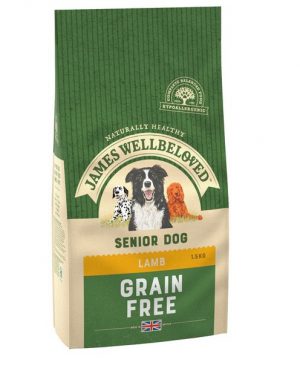 James Wellbeloved Lamb & Veg Grain Free Senior 1.5kg