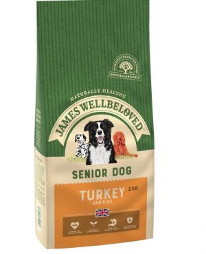 James Wellbeloved Turkey and Rice Senior 2kg