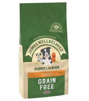 James Wellbeloved Turkey & Veg Grain Free Puppy 1.5kg