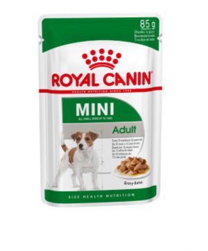 Royal Canin Mini Adult (in gravy) Wet Dog Food Pouch 85g