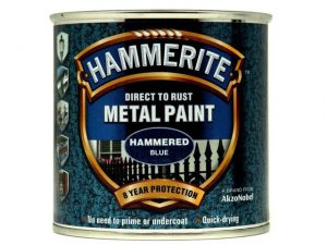Hammerite Direct To Metal Hammered Blue 750ml