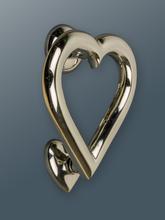 Door Knocker Nickel Heart