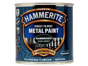 Hammerite Direct To Metal Hammered Dark Green 250ml