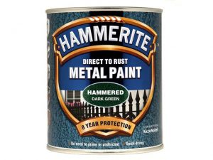 Hammerite Direct To Metal Hammered Dark Green 750ml
