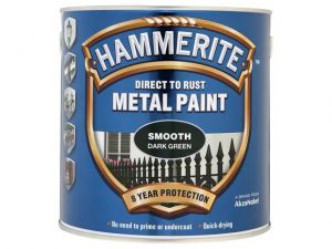 Hammerite Direct To Metal Smooth Dark Green 250ml