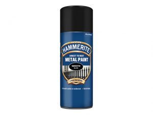 Hammerite Smooth Finish Aerosol Black 400ml