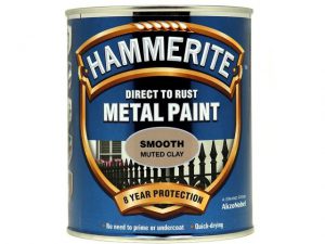 Hammerite Direct To Metal Smooth Muted Clay 250ml