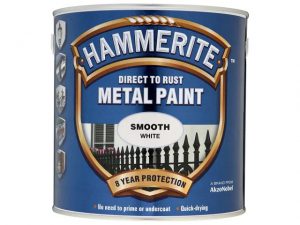 Hammerite Direct To Metal Smooth White 750ml