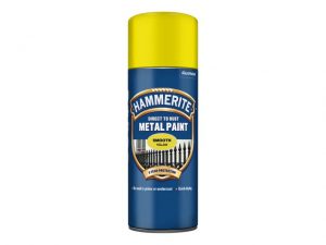 Hammerite Smooth Finish Aerosol Yellow 400ml