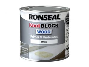 Ronseal Knot Block Primer & Undercoat White 250ml