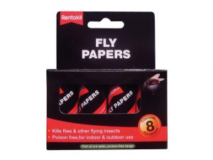 Rentokil Fly Papers x 8
