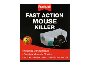 Rentokil Fast Action Mouse Killer x 2
