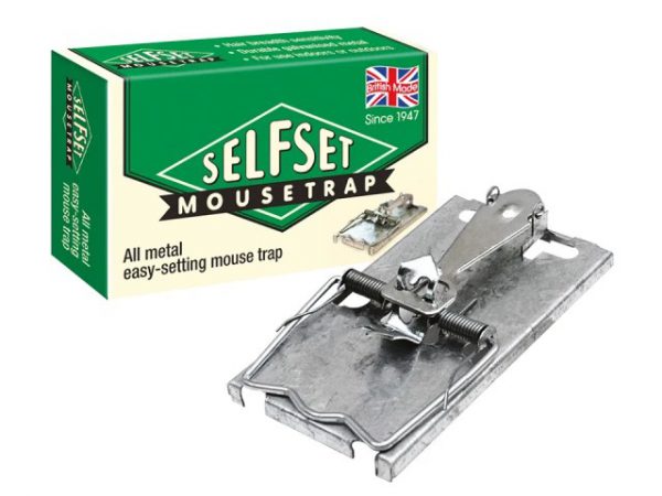 SelfSet Mouse Trap (All Metal)