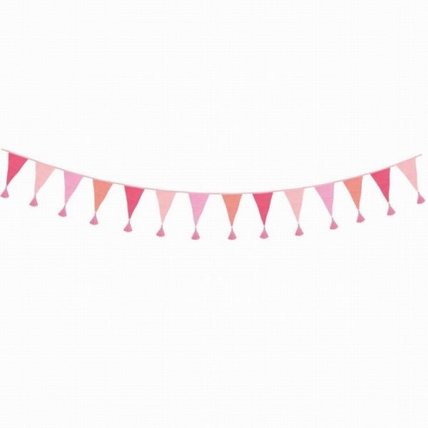 Bunting Pink 3m