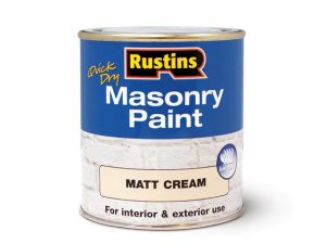 Rustins Masonry Paint Cream 250ml
