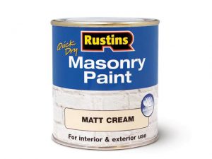 Rustins Masonry Paint Cream 500ml